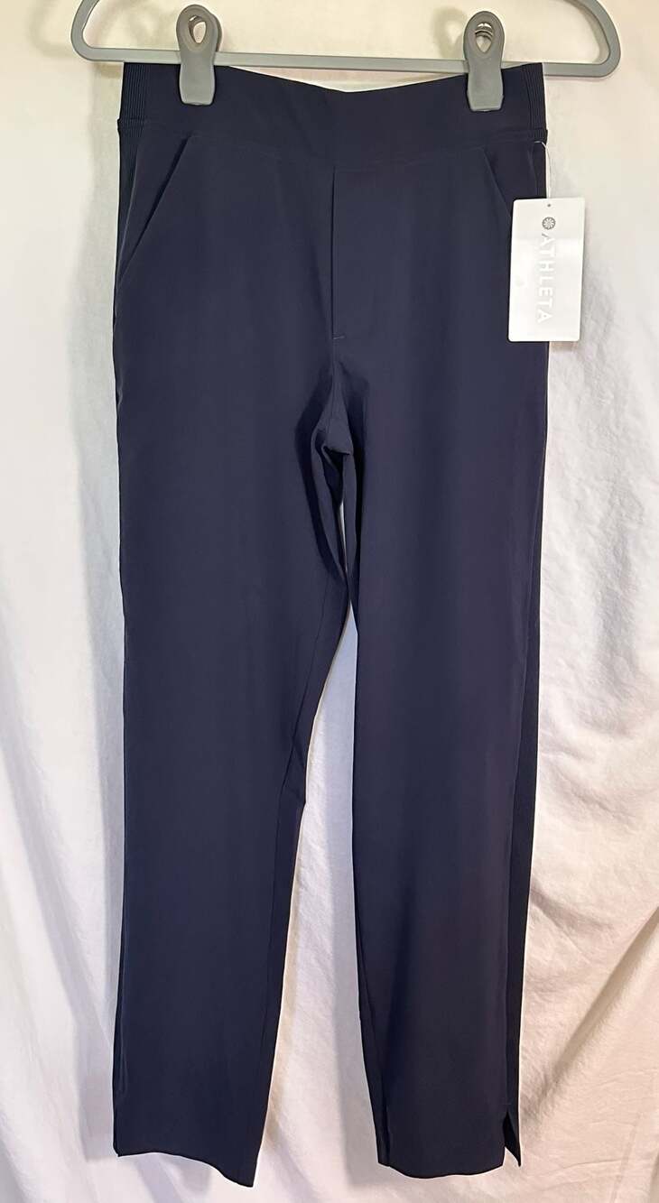 Athleta Brooklyn Ankle Pant in Navy, Size 2